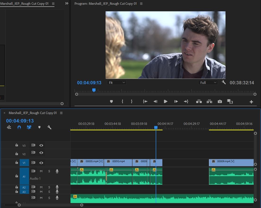 My post-production of "Break" for Digital Film & Media Production