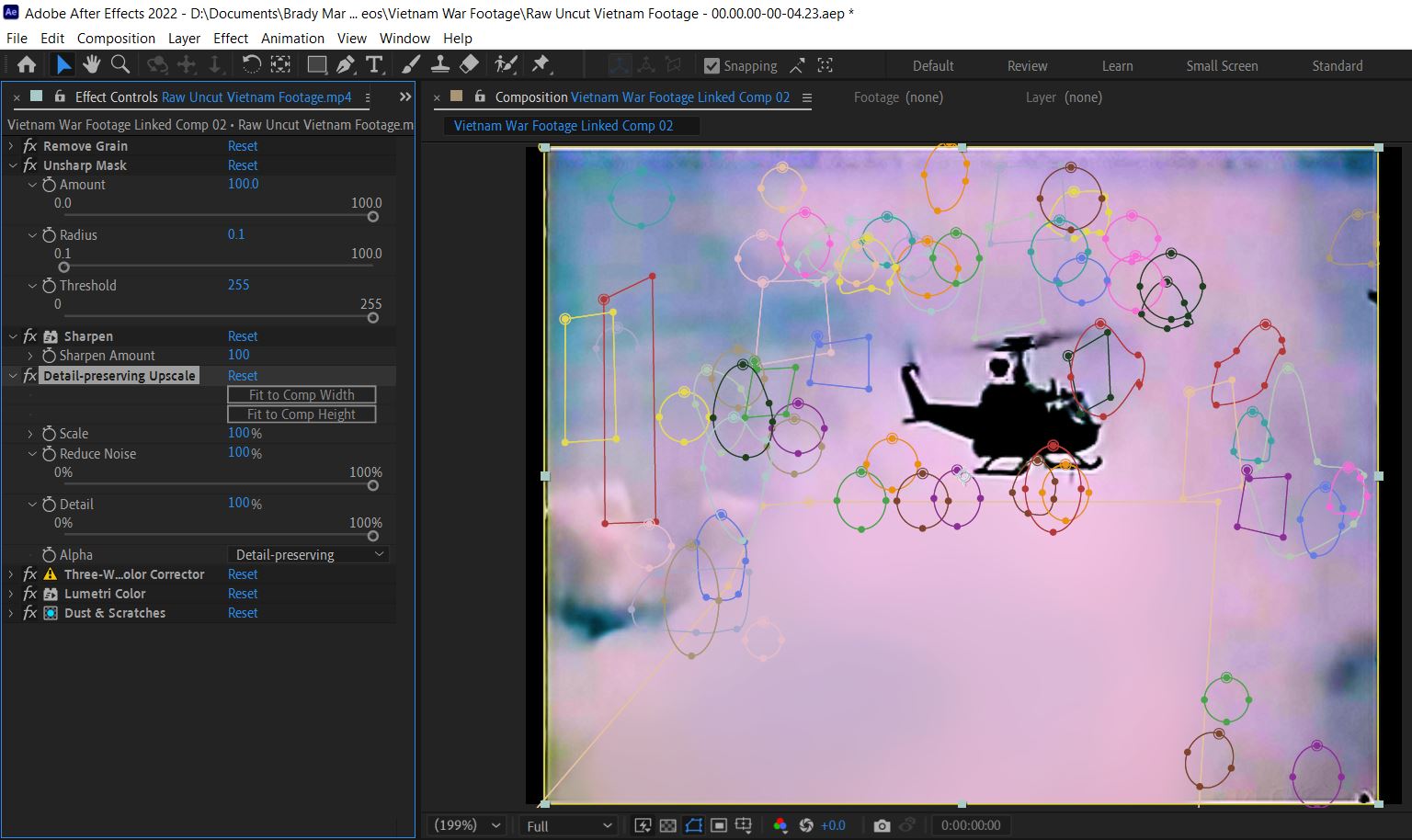 2022-07-27 1625 hours (Detail-preserving Upscale Effect Successfully Reduced Grain Noise on After Effects)