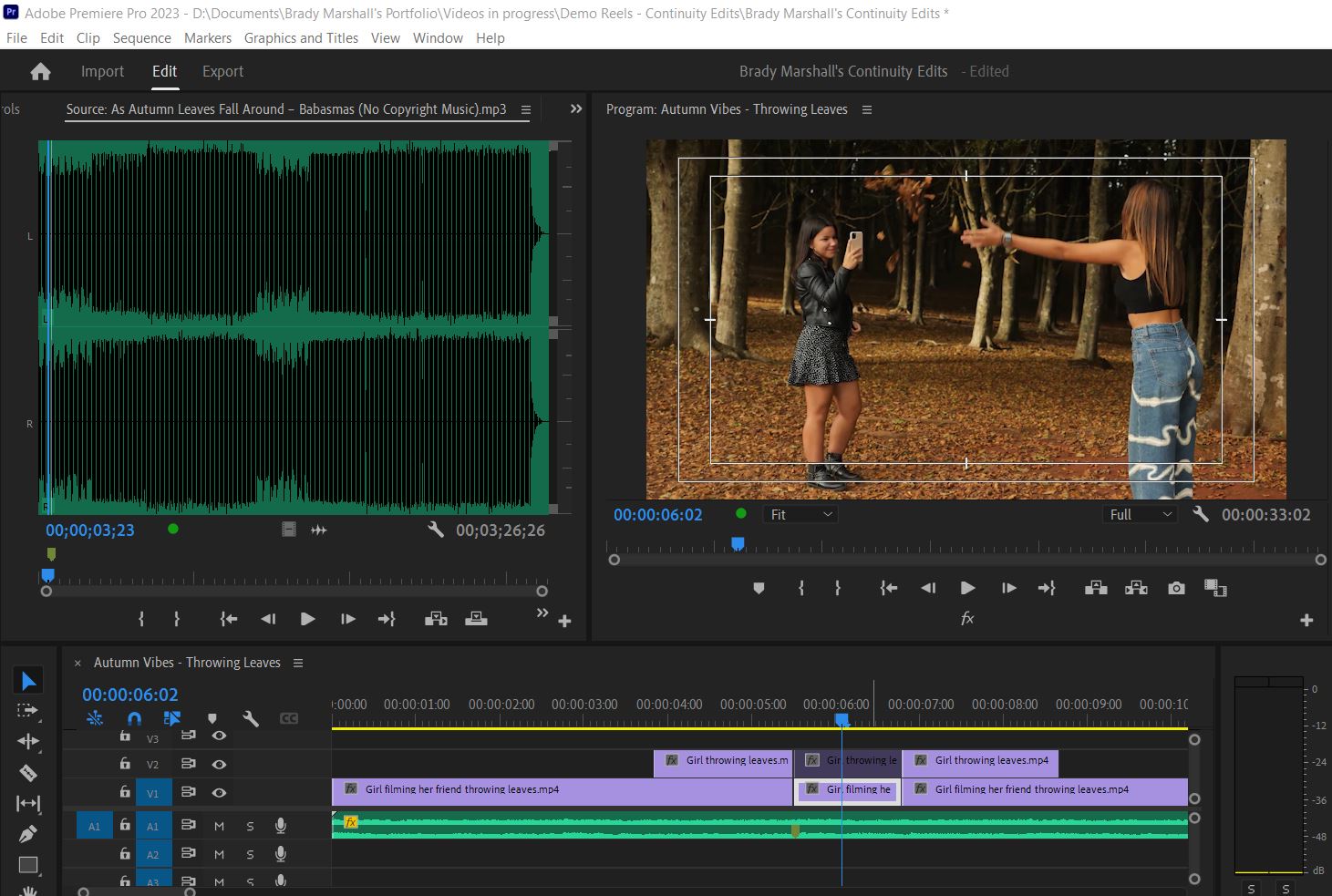 2022-12-20 2202 hours (Autumn-Themed Continuity Edit with Music to Correspond)