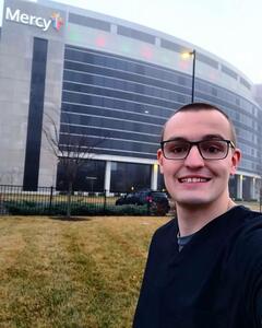 2023-01-02 0738 hours - My official debut as a Nutrition Assistant at Mercy Hospital in Springfield