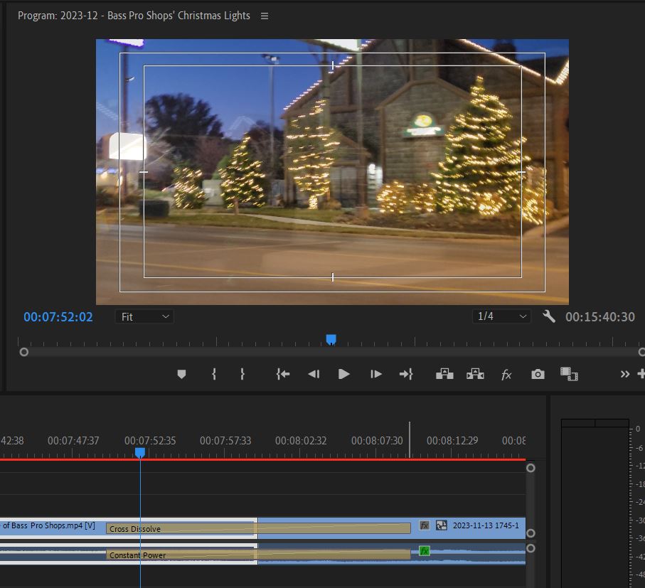 2023-12-11 1527 hours (Further Trimmed Irrelevant Segment Out of Sunshine Street Shot, and Applied 20 Second Visual and Audio Crossfade)