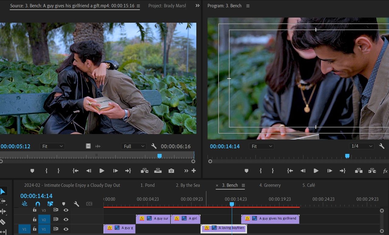 2024-02-07 1753 hours (Reordering Shots on 'Bench' Sequence for the Most Logical Continuity Possible)