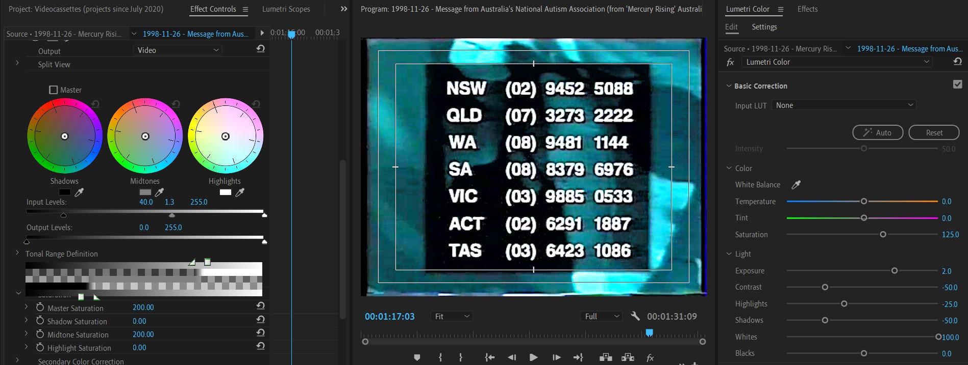 2024-02-22 1912 hours (Trial and Error Color-Correcting Saturated Closing Shot of Phone Numbers)