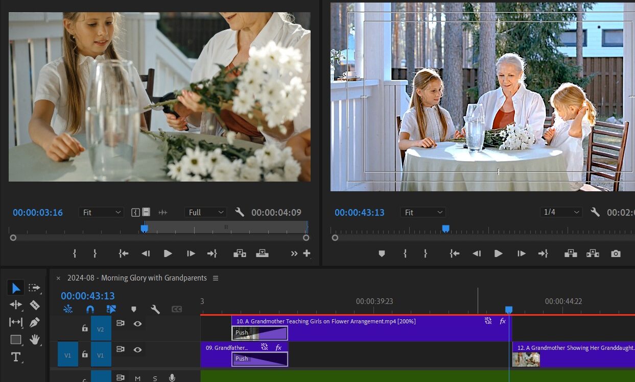 2024-08-26 2150 hours (Trimmed 'A Grandmother Showing Her Granddaughters How to do Flower Arrangement' for Continuity and Pacing)