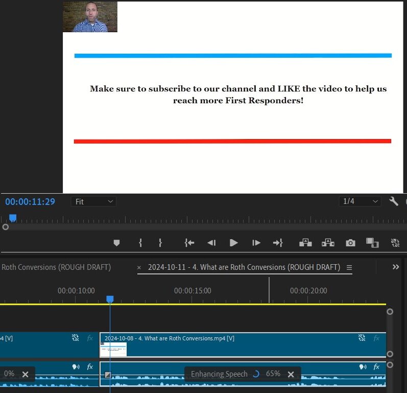 2024-10-11 1137 hours (Trimmed Out First Take of 'Like & Subscribe' Sentence, Because Michael Commented 'I Don't Like That')