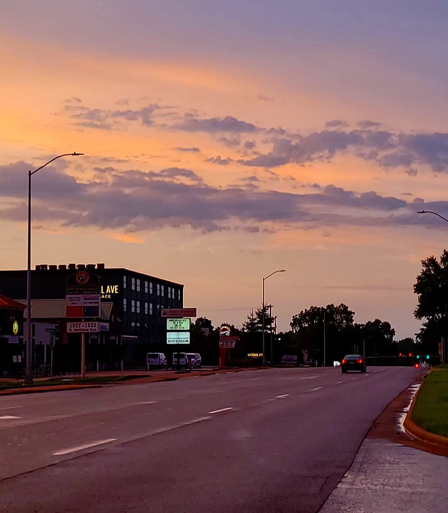2025-07-17 2034 hours - Breathtaking Colorful Sunset, Perfect Timing for Getting Off Work