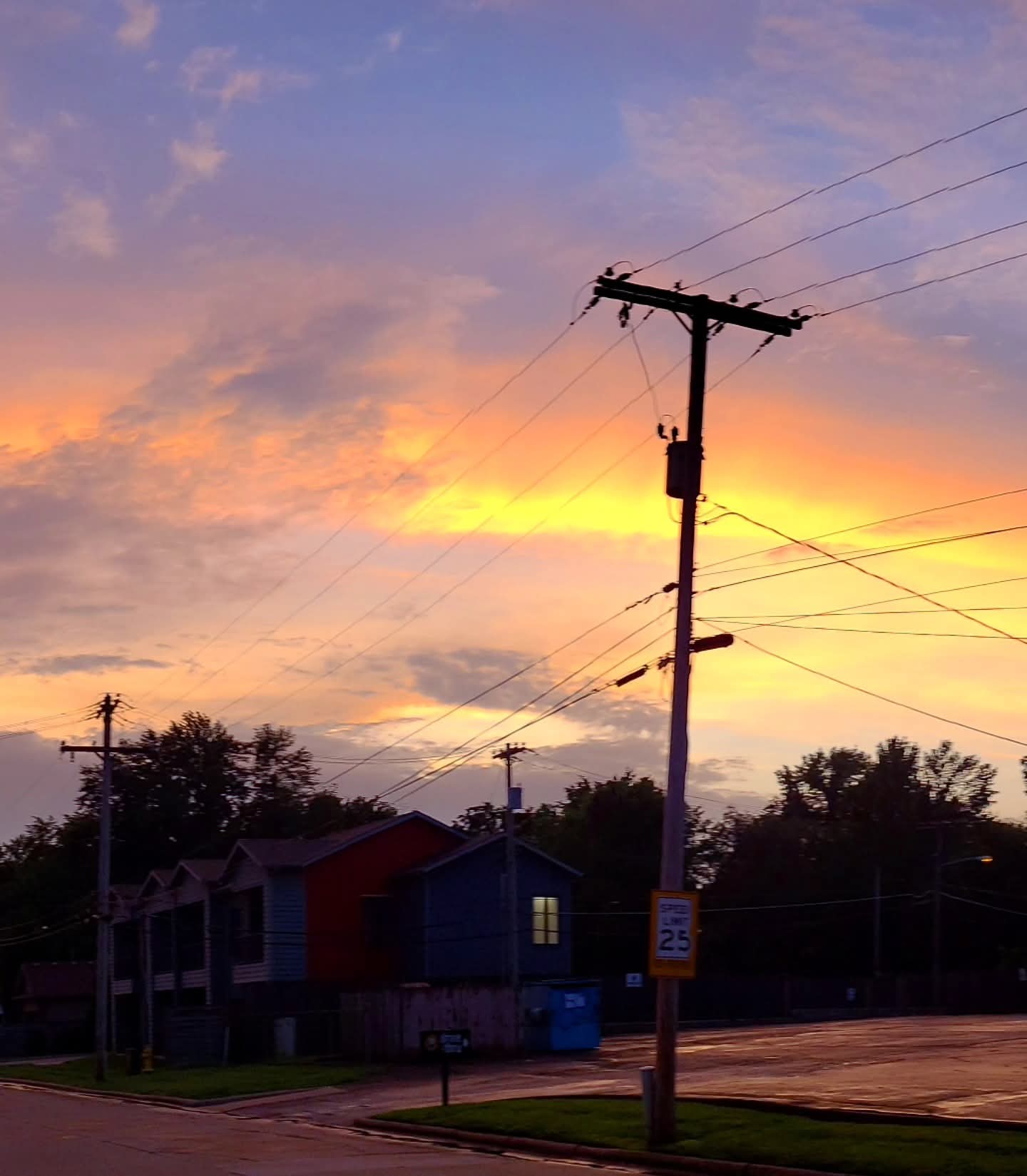 2025-07-17 2037 hours - Breathtaking Colorful Sunset, Perfect Timing for Getting Off Work