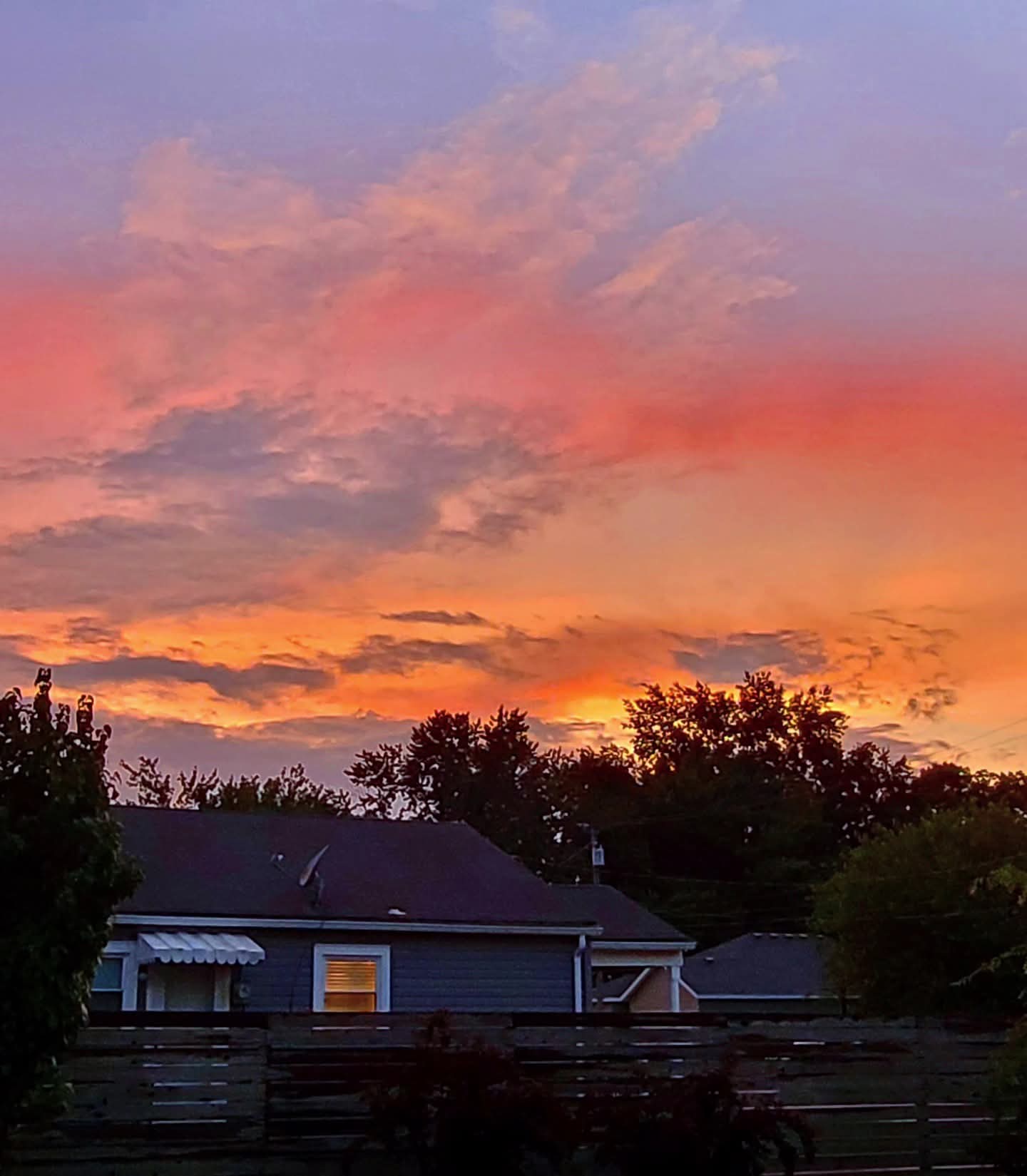 2025-07-17 2041 hours - Breathtaking Colorful Sunset, Perfect Timing for Getting Off Work