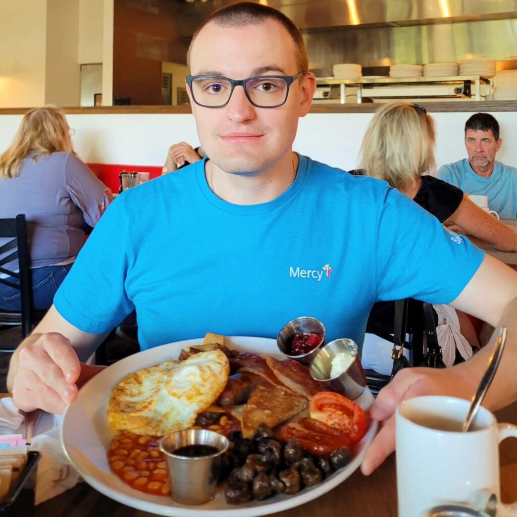 Full English Breakfast at Farmers Park - Brady Marshall