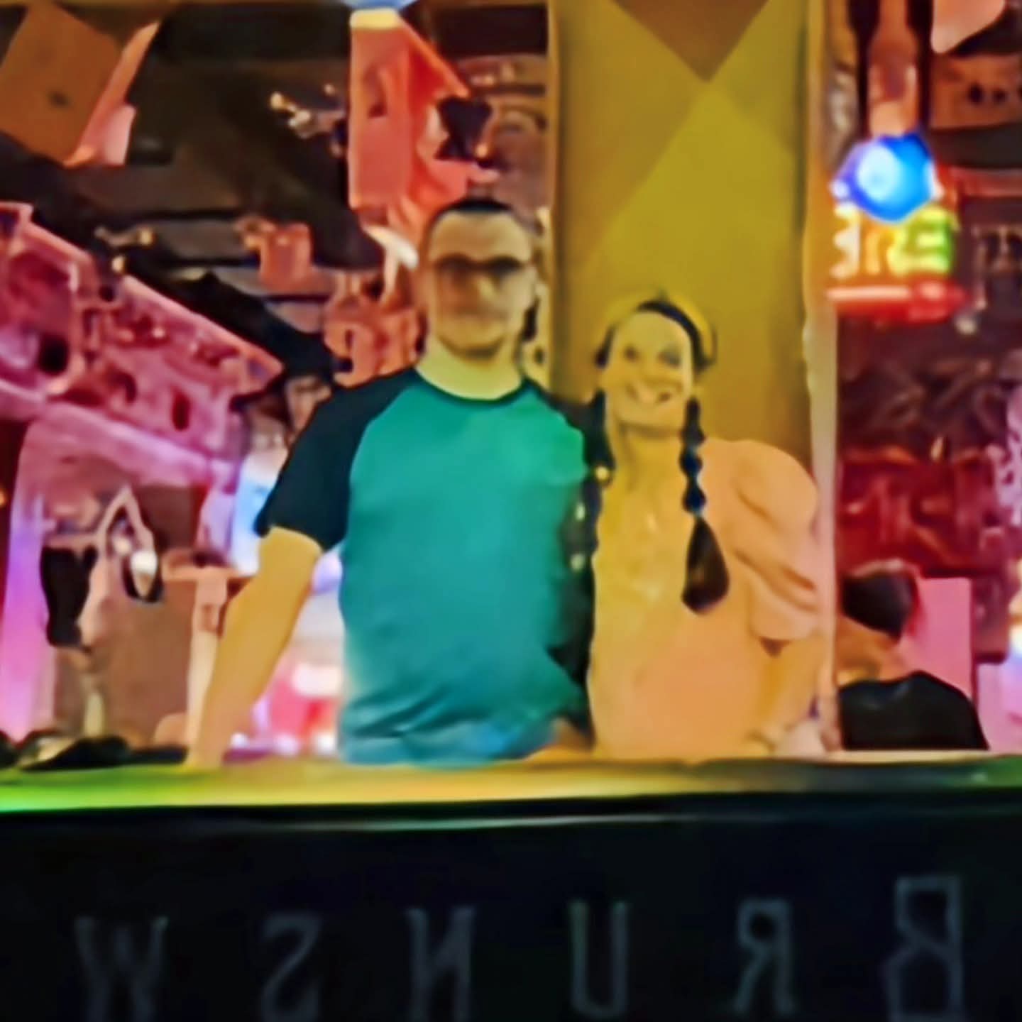 2025-09-16 1732 hours - Brady and Haley Kilburn about to play Billiards at Dublin's Pass Downtown