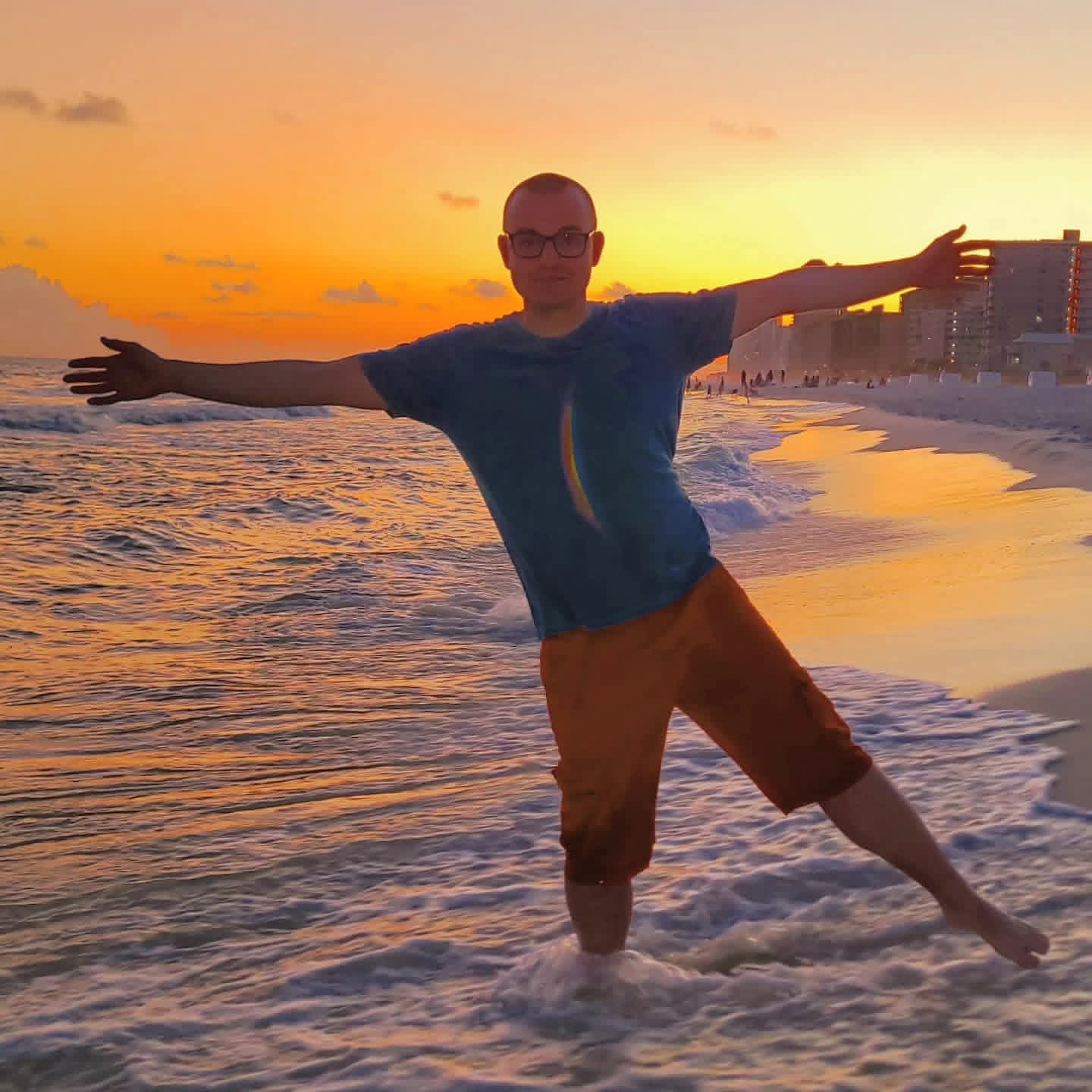 2025-09-22 1901 hours - Brady after Filming Remake of Coldplay x PNAU's 'All My Love' Remix Video
