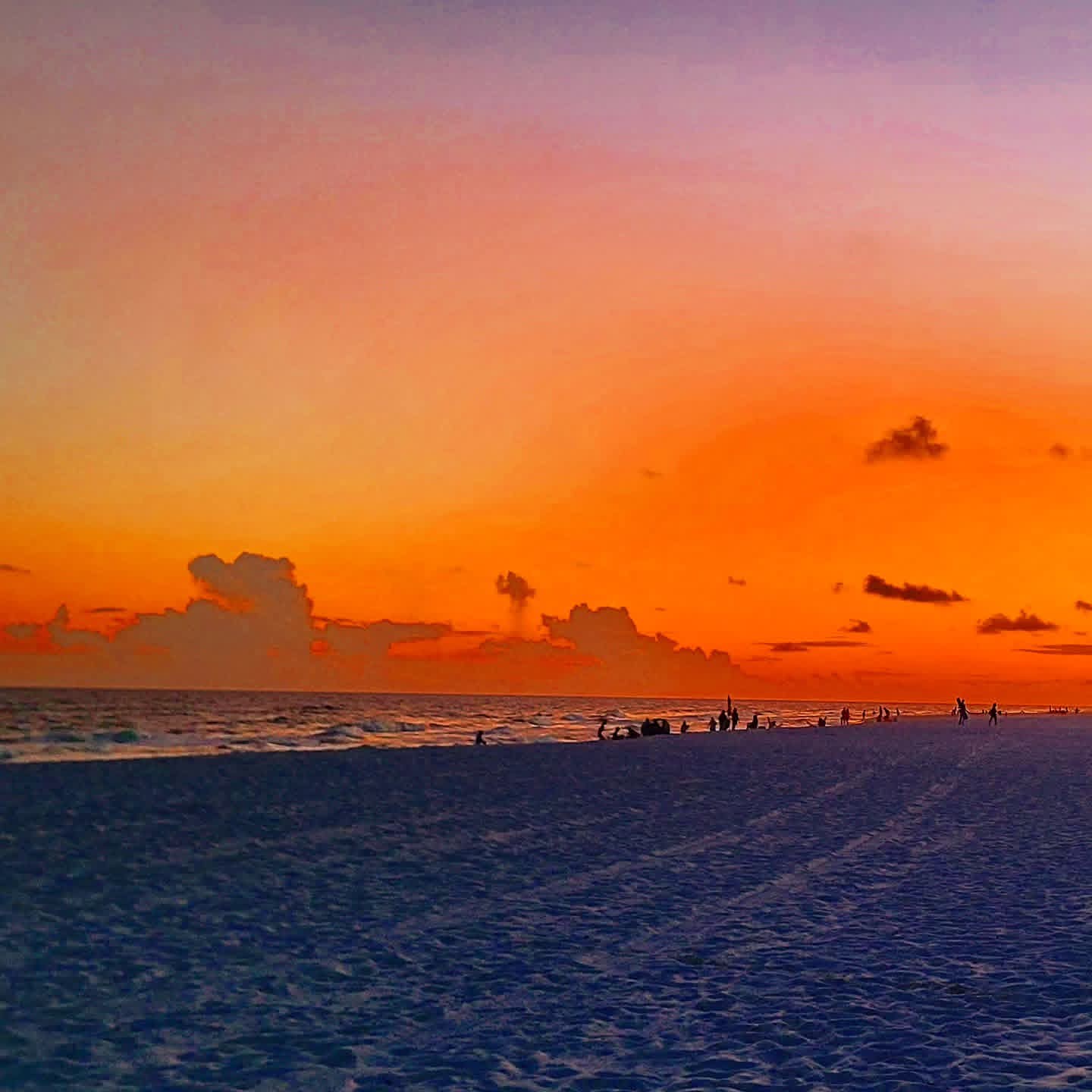 2025-09-22 1903 hours - Spectacular Colorful Sunset over Gulf of America in Orange Beach