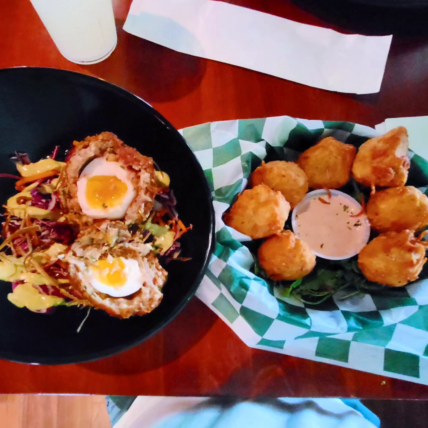 2025-09-25 1155 hours - Scotch Egg & Boxtys at The Galway