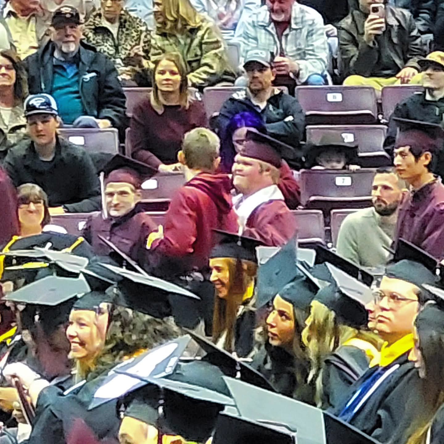 2025-12-12 1456 hours - Jacob Skaggs in Queue to Have His Degree Conferred at Missouri State University's Fall 2025 Graduation Commencement